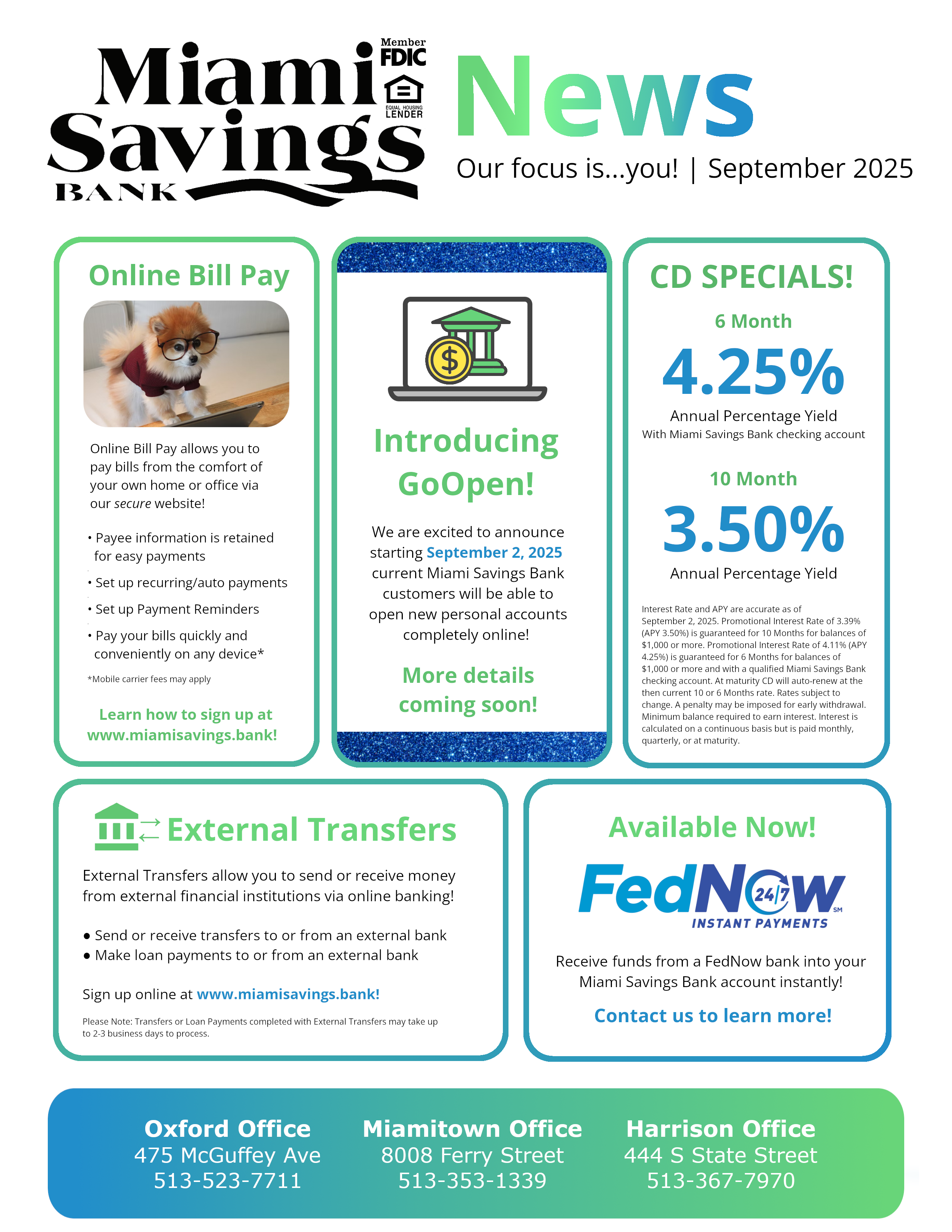 MSB Newsletter August 2025